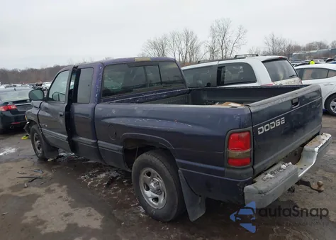 1999 Dodge Ram 1500 St from USA, damaged, VIN 3B7HC12Y6XG234345